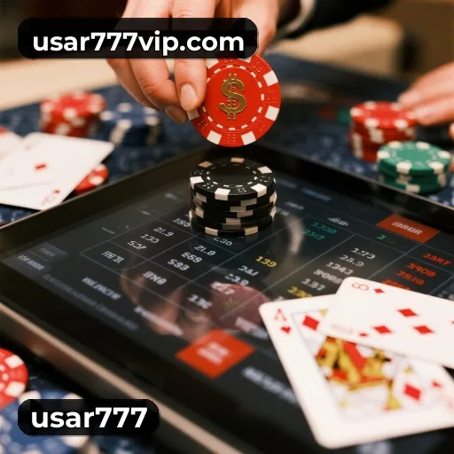 Aplicativo móvel usar777 para iOS e Android